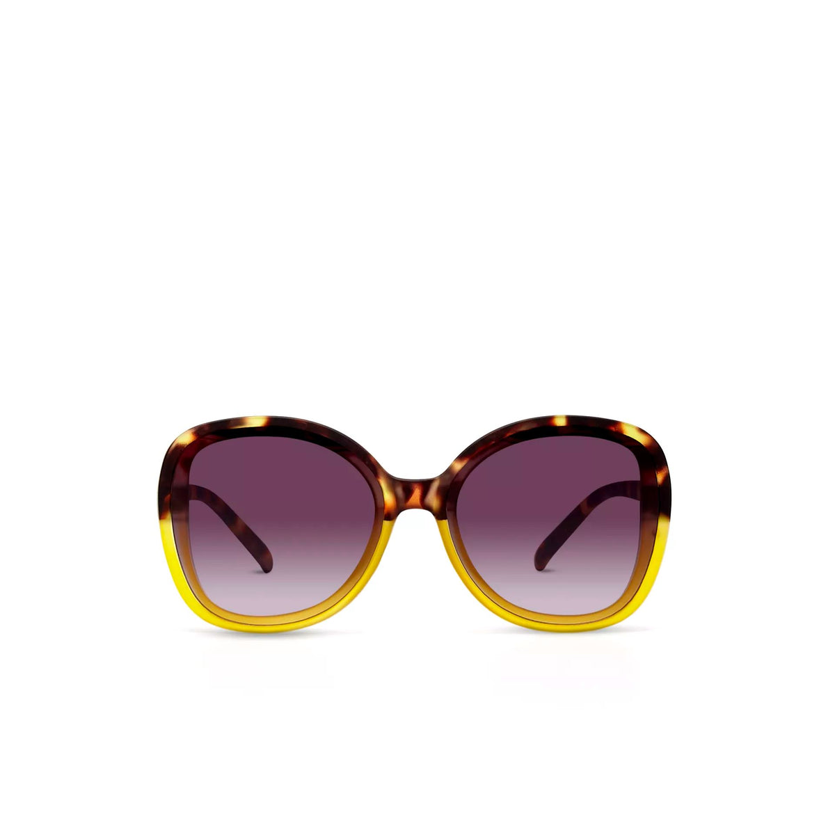 OKKIA Anna Sunglasses - Havana Yellow Sunglasses - Zabecca Living