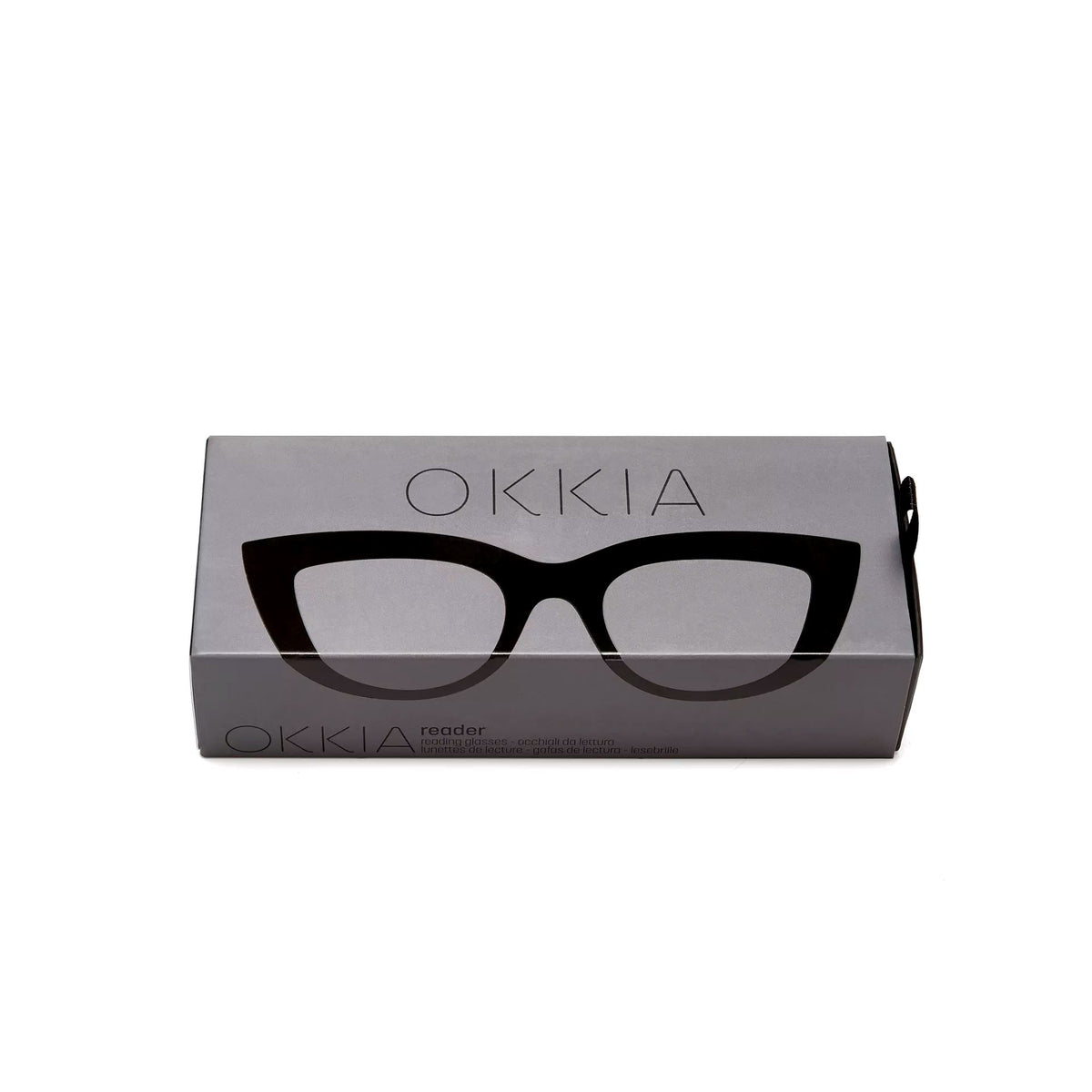 OKKIA Claudia Big Cat Eye Sunglasses - Black Sunglasses - Zabecca Living