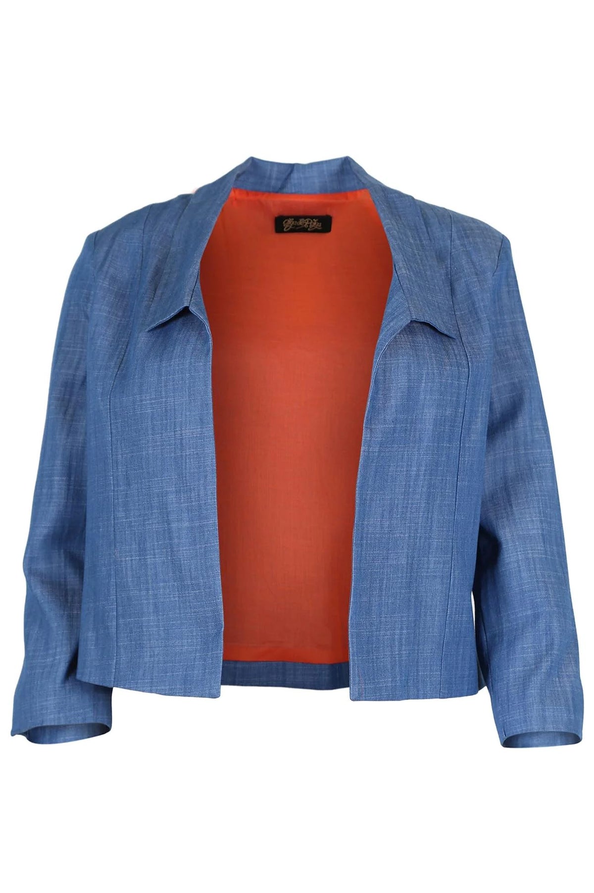OLGA DE POLGA Le Studio Esprit Blazer - Denim Jacket - Zabecca Living