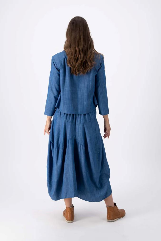 OLGA DE POLGA Le Studio Esprit Blazer - Denim Jacket - Zabecca Living