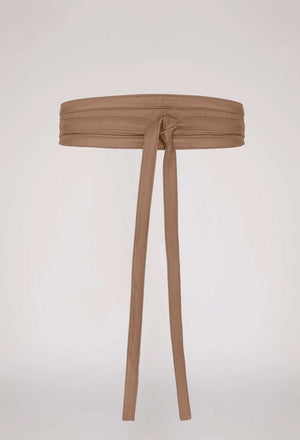 ONCE WAS Milton Leather Belt - Husk BELT - Zabecca Living