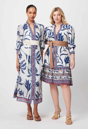 ONCE WAS Milton Leather Belt - Ivory BELT - Zabecca Living