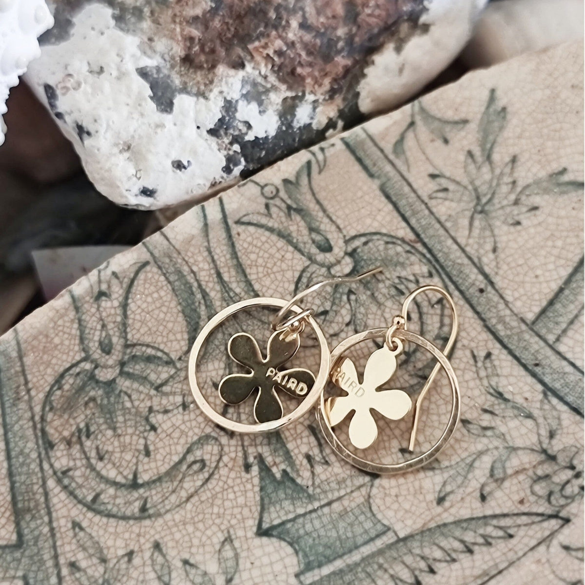 PAIRD Daisy Halo Earrings Earrings - Zabecca Living