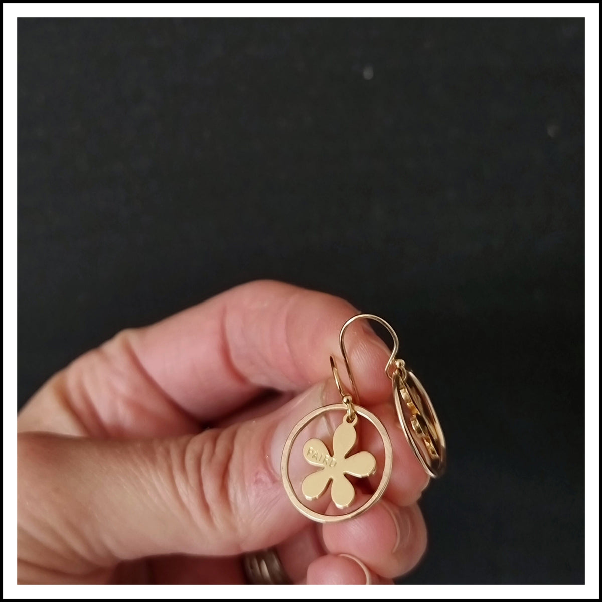 PAIRD Daisy Halo Earrings Earrings - Zabecca Living