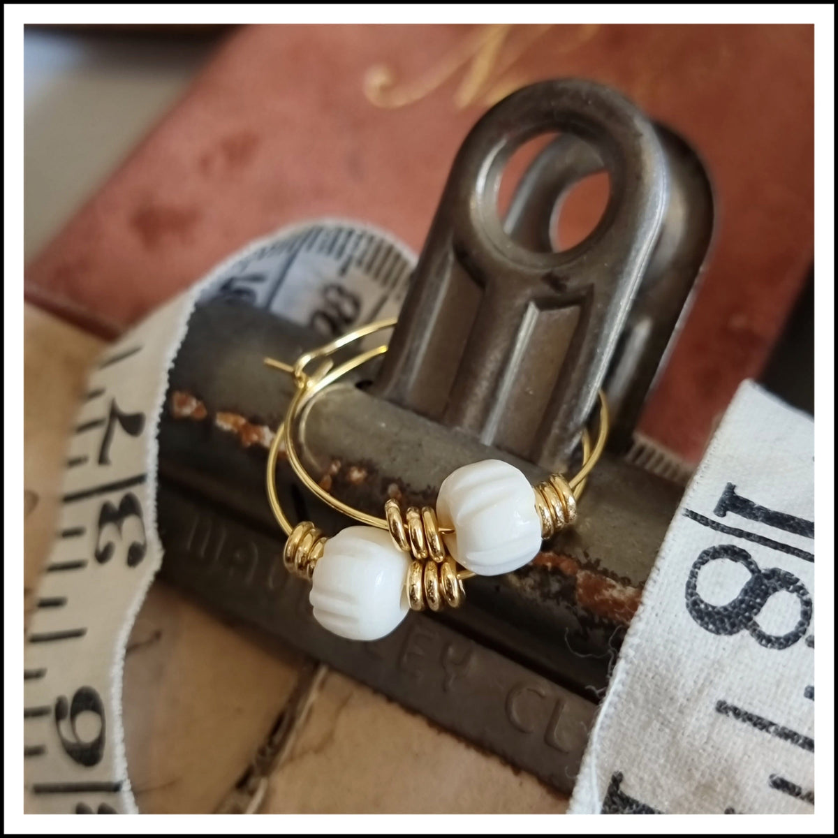 PAIRD Duchess Hoop Earrings Earrings - Zabecca Living