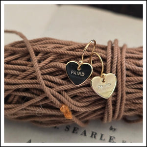 PAIRD Heart of Gold Earrings Earrings - Zabecca Living