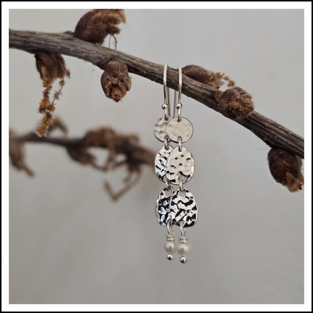 PAIRD Snowfall Standard Earwires Earrings - Zabecca Living