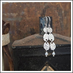 PAIRD Snowfall Standard Earwires Earrings - Zabecca Living