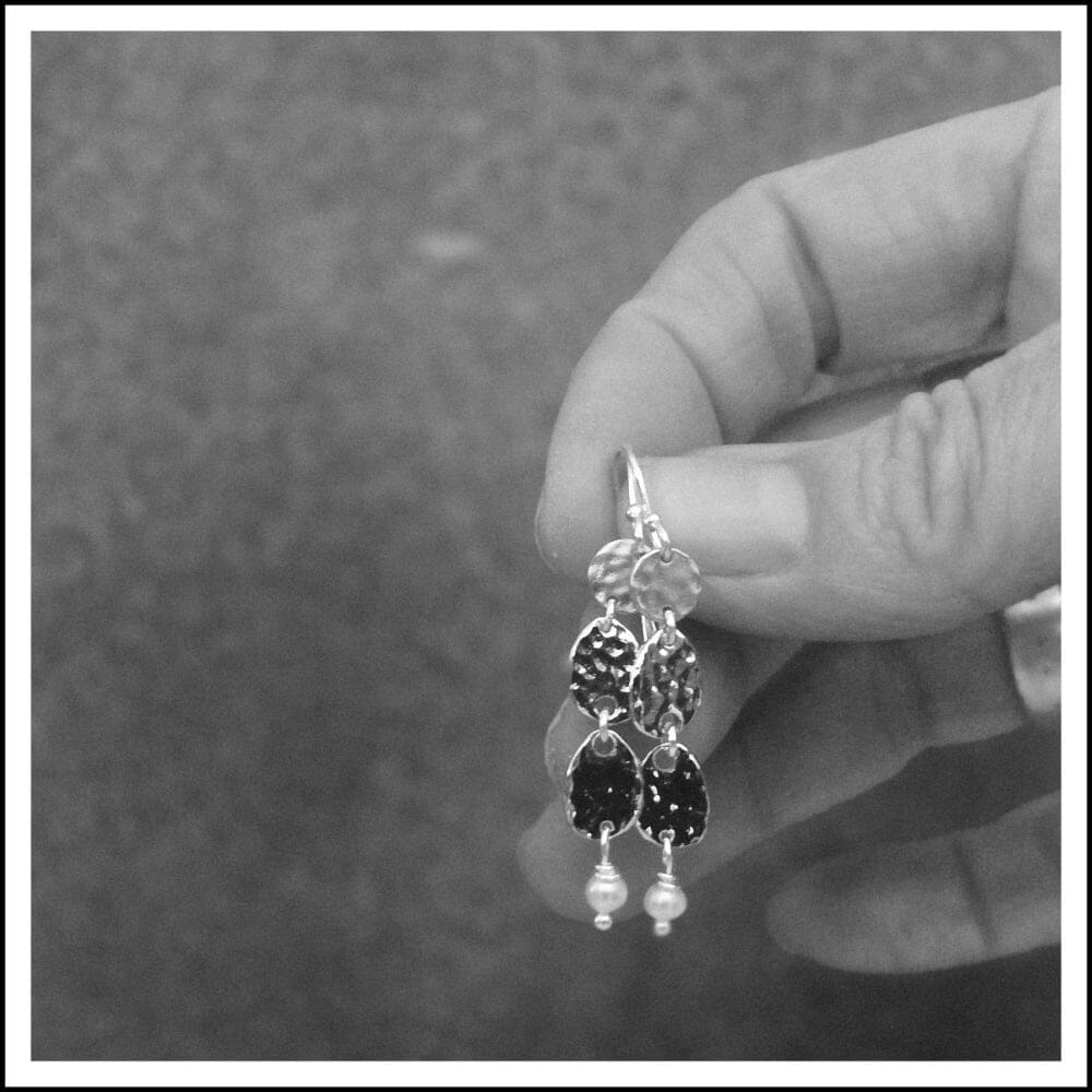PAIRD Snowfall Standard Earwires Earrings - Zabecca Living