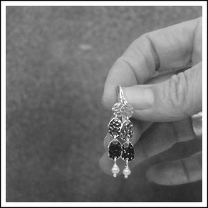 PAIRD Snowfall Standard Earwires Earrings - Zabecca Living