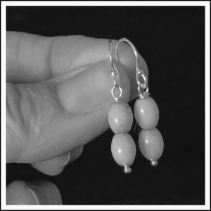 PAIRD Stacked Stones Standard Earwires Earrings - Zabecca Living