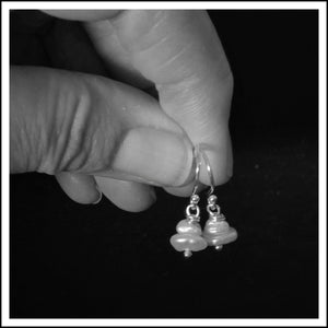PAIRD Twin Pearl Standard Earwires Earrings - Zabecca Living