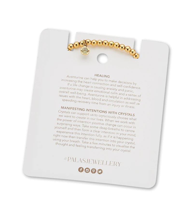 PALAS Crystal Quartz Lotus Purity Bracelet BRACELET - Zabecca Living