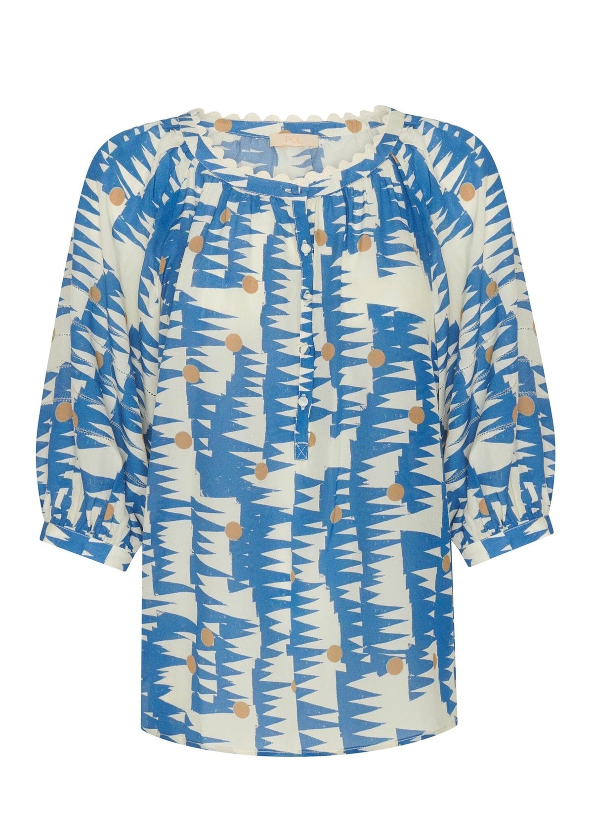 POL Ace Top - Ace Print Shirts &amp; Blouses - Zabecca Living