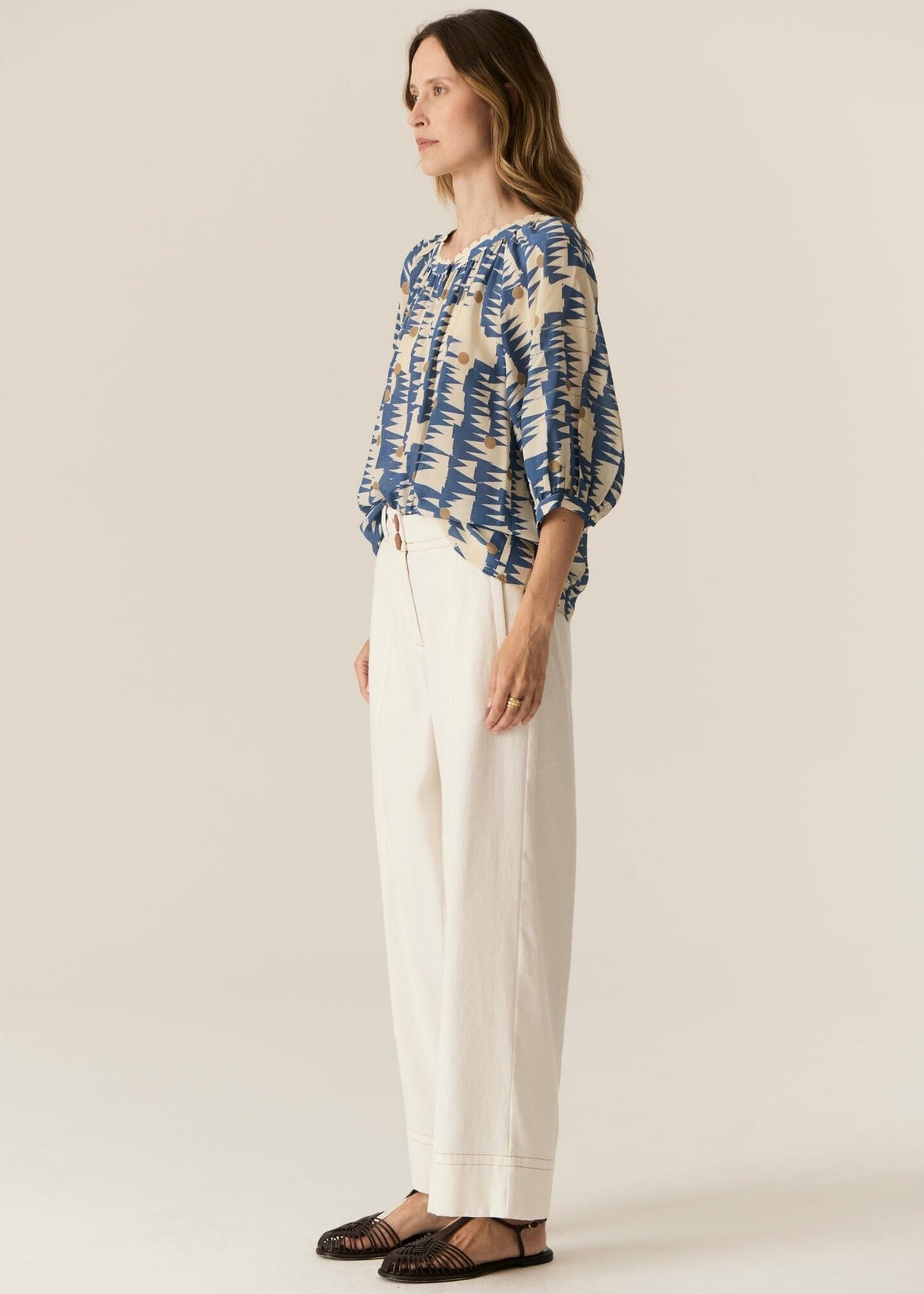 POL Ace Top - Ace Print Shirts &amp; Blouses - Zabecca Living