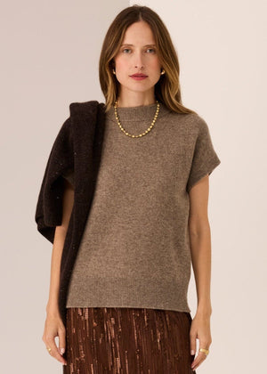 POL Astor Turtleneck Tee - Cedar Jumpers + Knitwear - Zabecca Living