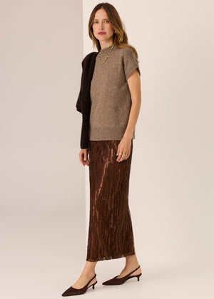 POL Astor Turtleneck Tee - Cedar Jumpers + Knitwear - Zabecca Living