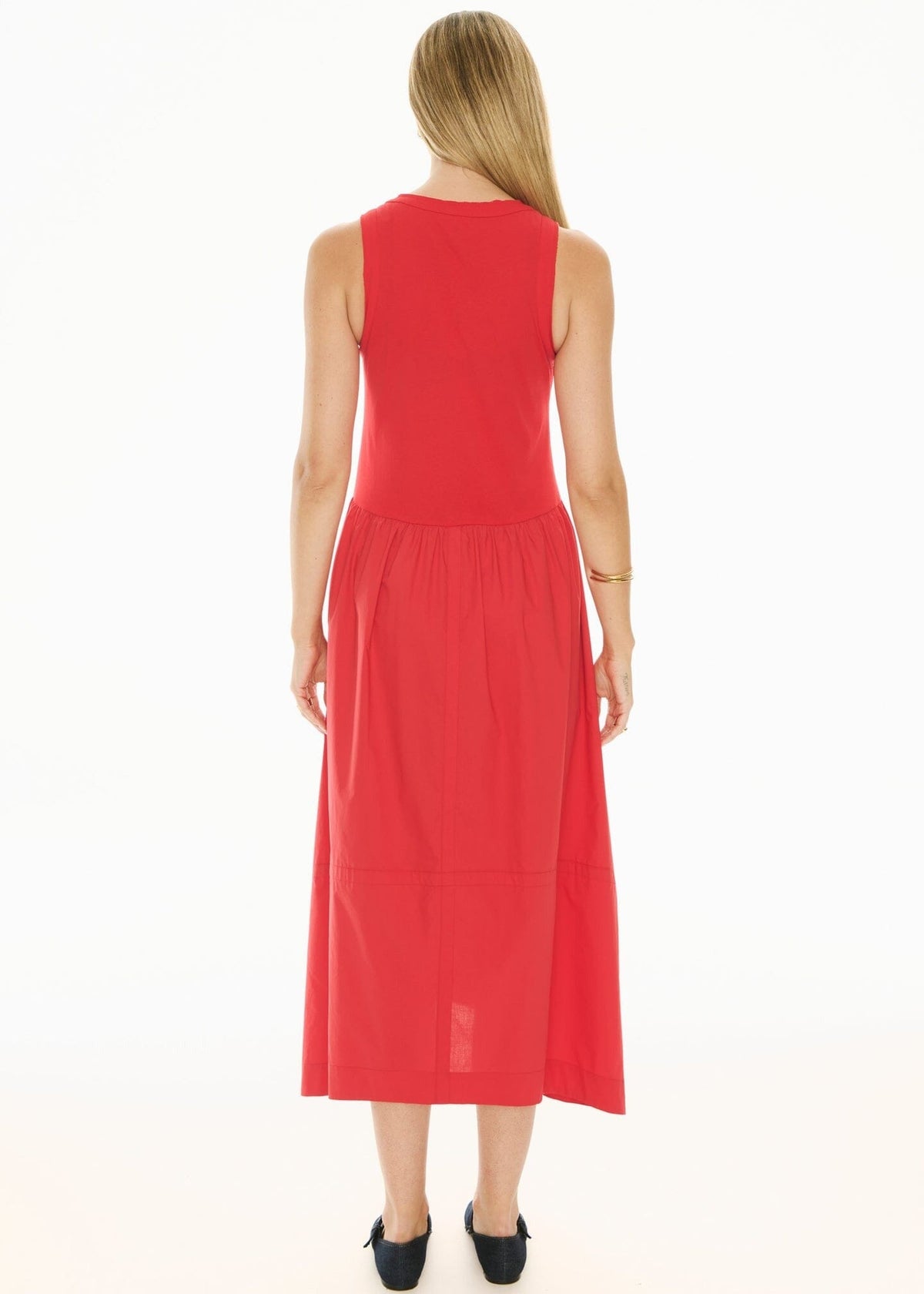 POL Belle Tank Dress - Red DRESS - Zabecca Living