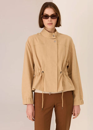 POL Bronel Jacket - Pebble Jacket - Zabecca Living