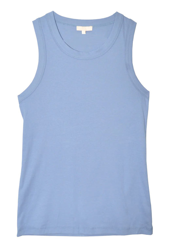 POL Brynn Tank - Blue - Zabecca Living