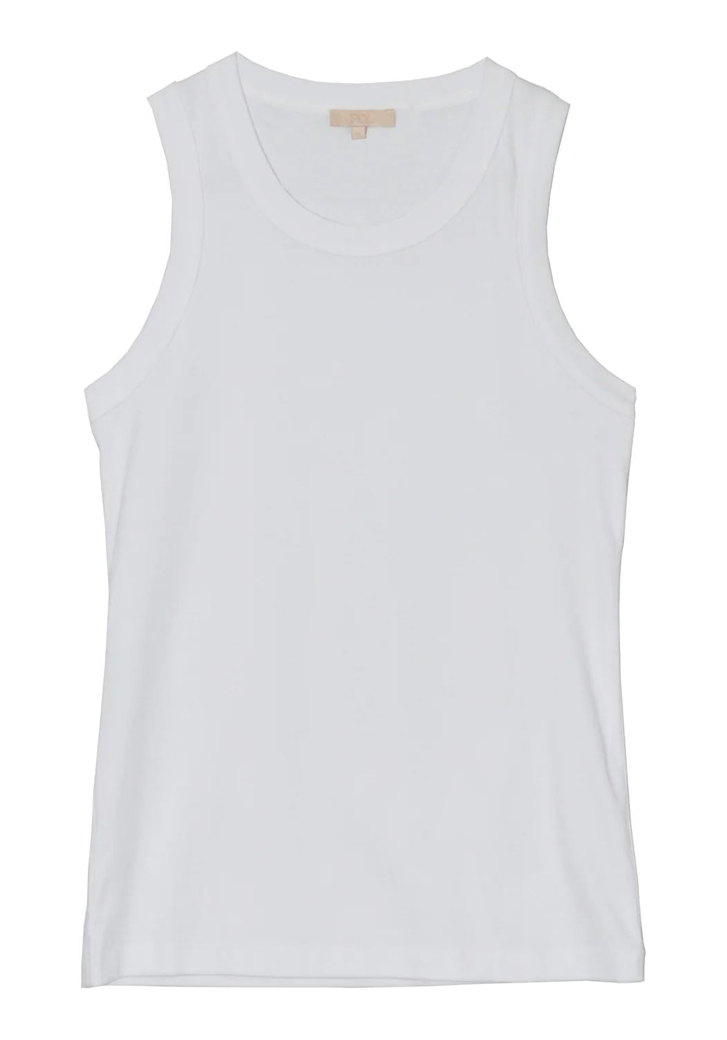 POL Brynn Tank - White Tank - Zabecca Living