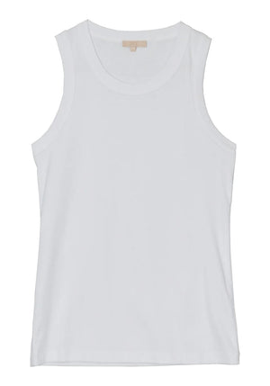 POL Brynn Tank - White Tank - Zabecca Living