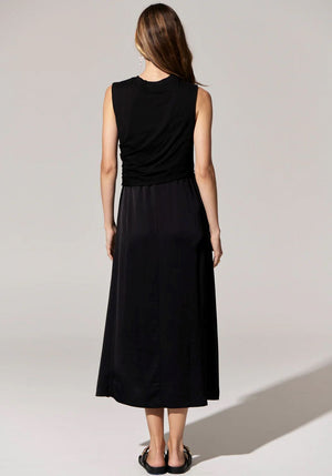 POL Capri Multimedia Dress - Black Dress - Zabecca Living