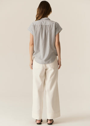 POL Carsen Full Length Denim Pant - Ecru PANTS - Zabecca Living
