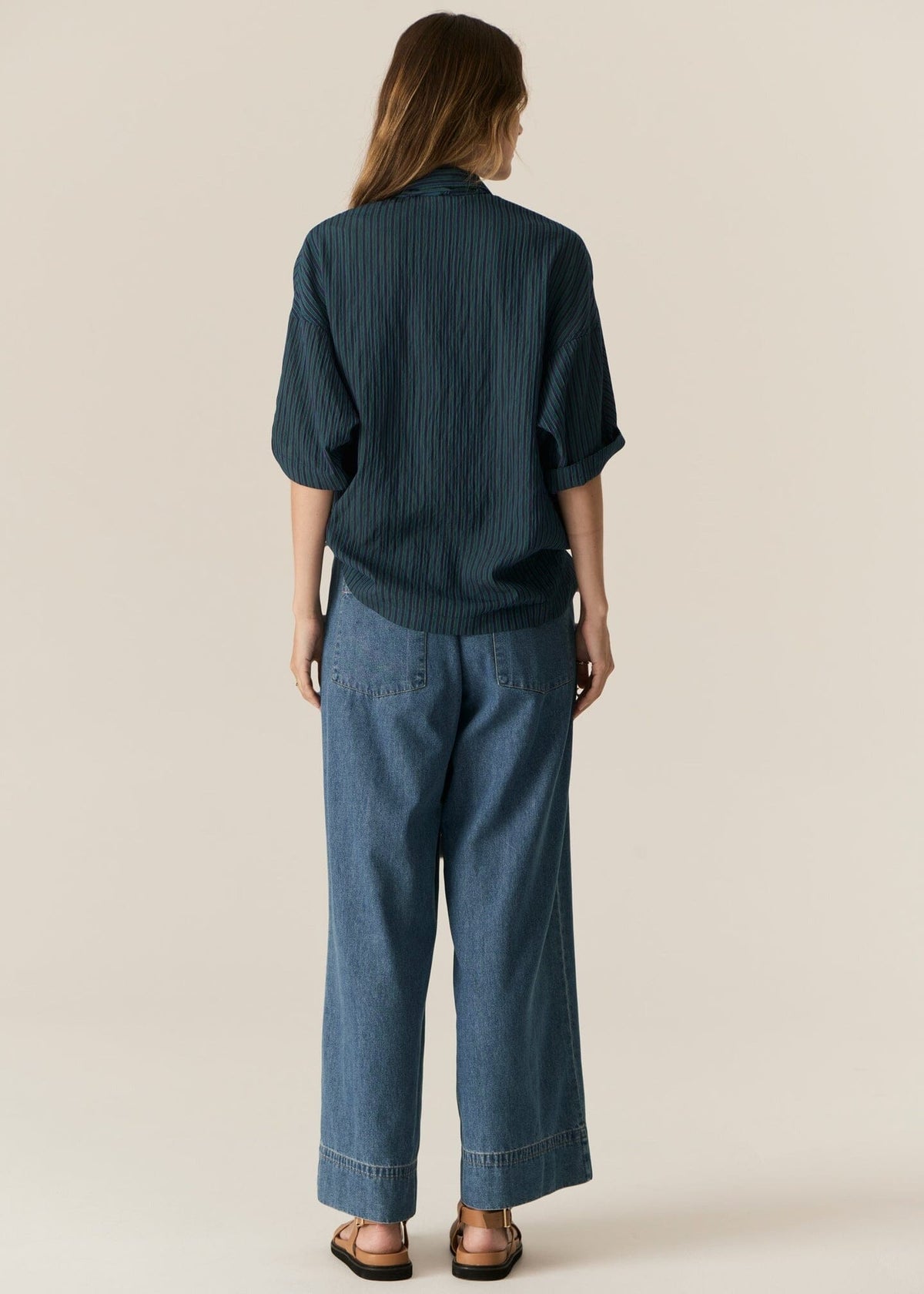 POL Carsen Full Length Denim Pant - Light Wash PANTS - Zabecca Living