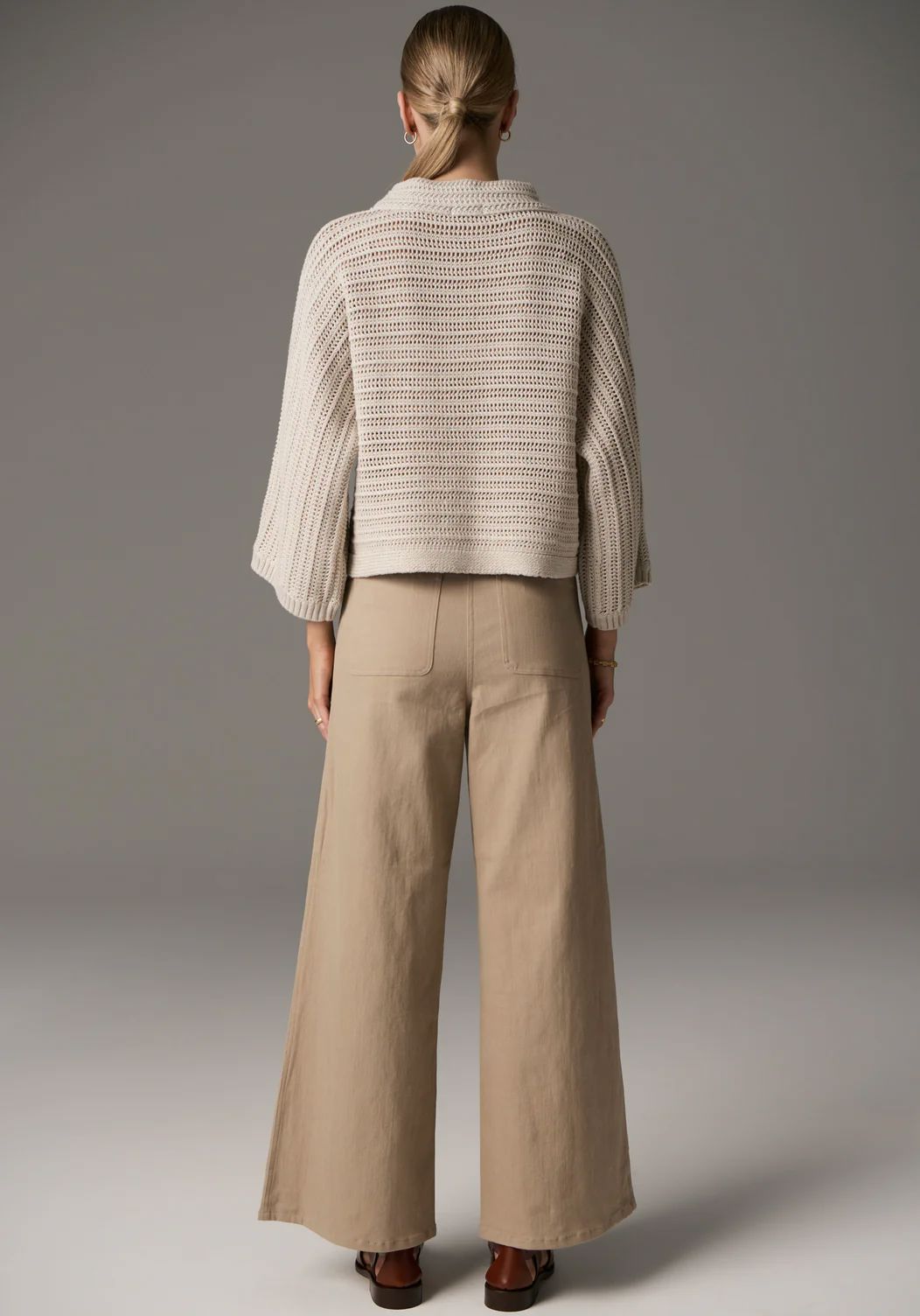 POL Daily Boxy Knit - Natural Jumpers + Knitwear - Zabecca Living