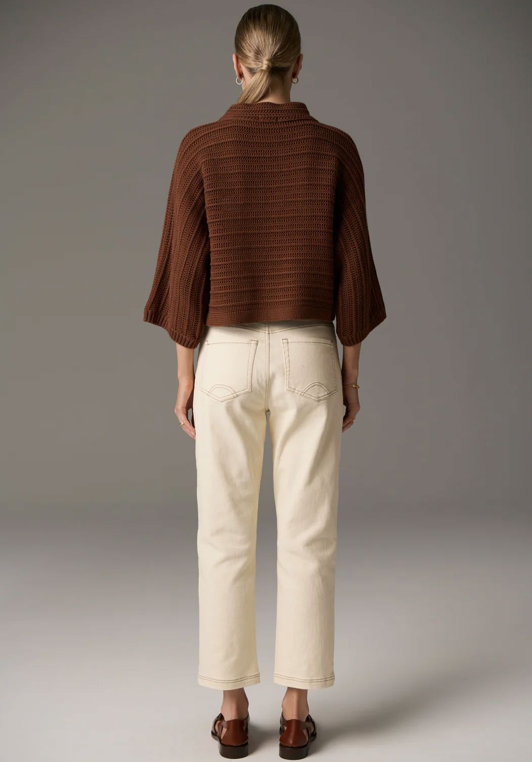 POL Daily Boxy Knit - Toffee Jumpers + Knitwear - Zabecca Living