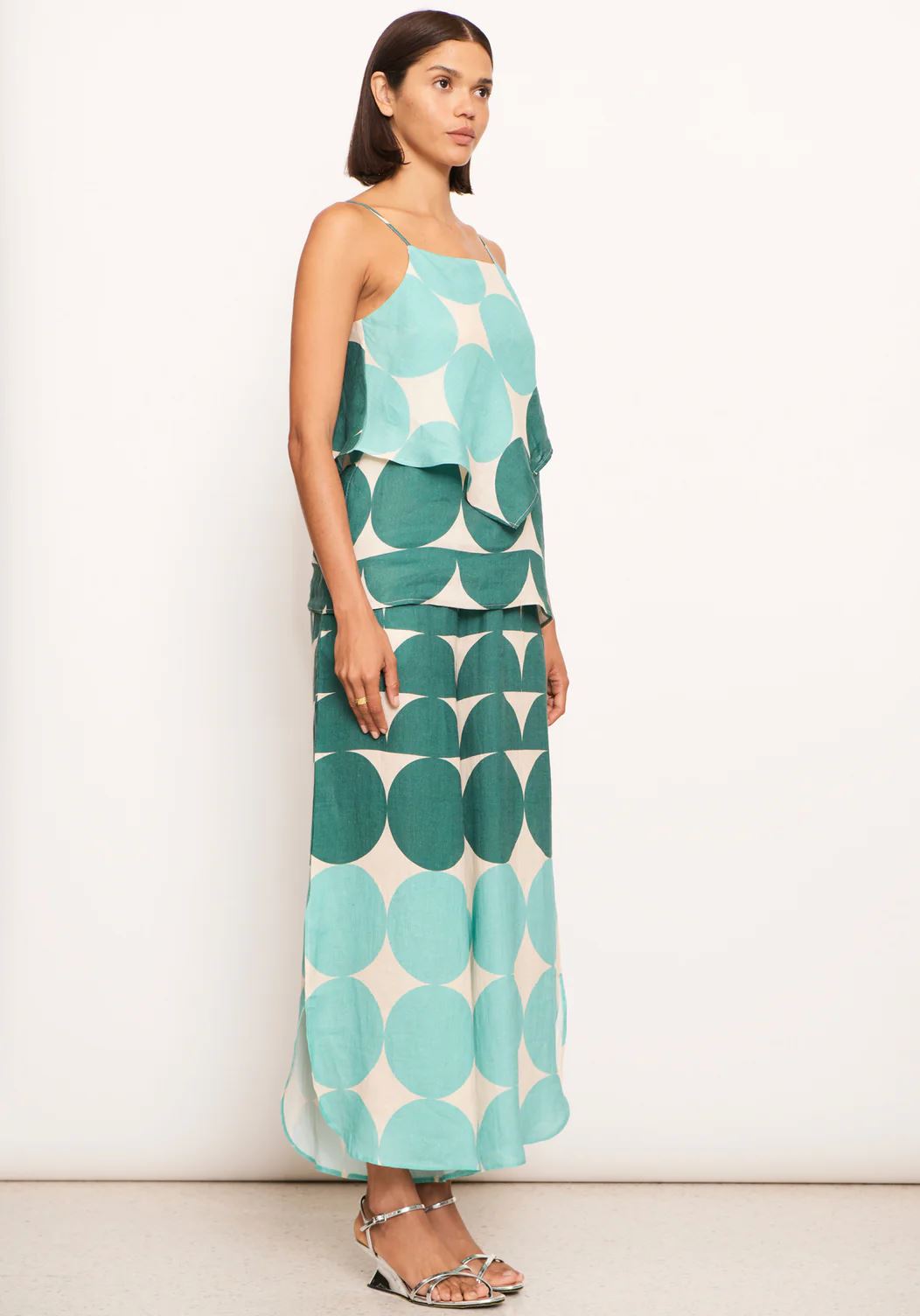 POL Domino Cami - Spot Print Shirts &amp; Blouses - Zabecca Living