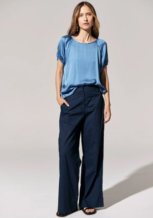 POL Estel Top - Blue Shirts & Blouses - Zabecca Living