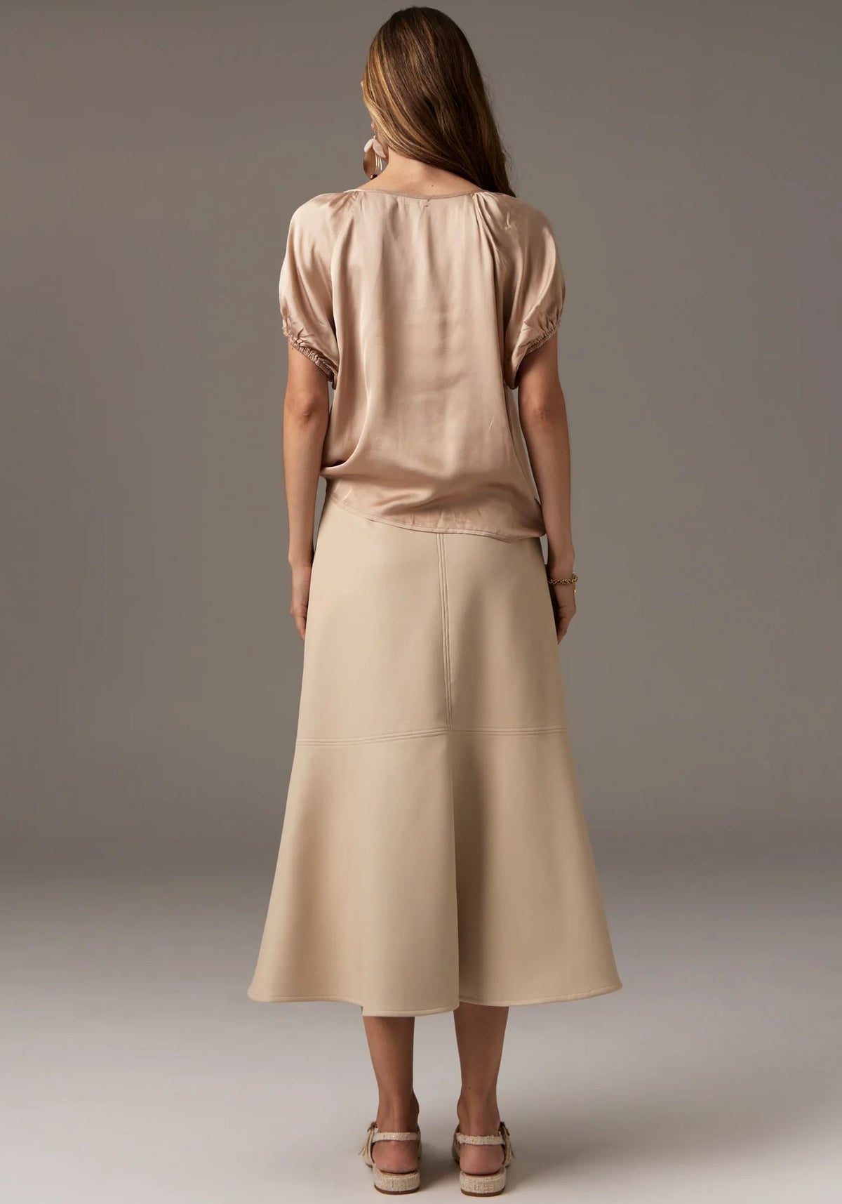 POL Estel Top - Pebble Shirts & Blouses - Zabecca Living