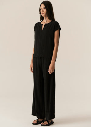 POL Faire Top - Black Shirts & Blouses - Zabecca Living