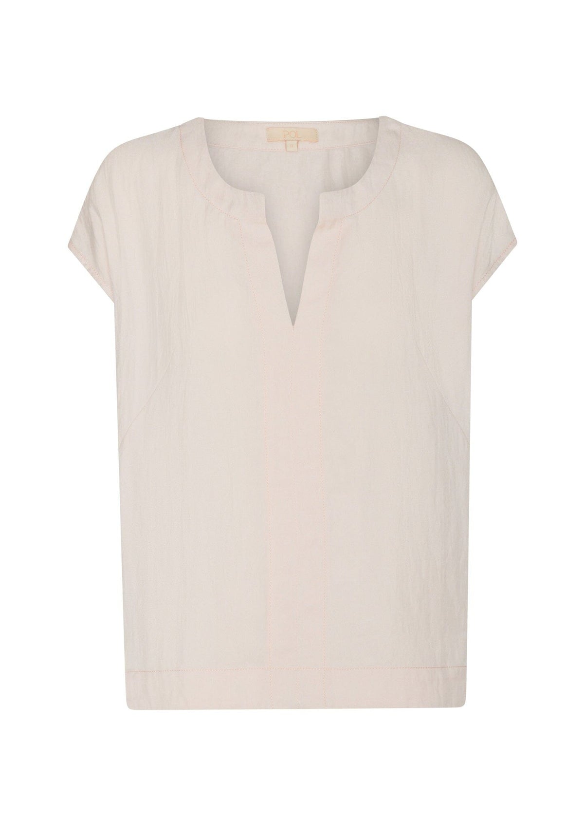 POL Faire Top - Blush Shirts &amp; Blouses - Zabecca Living
