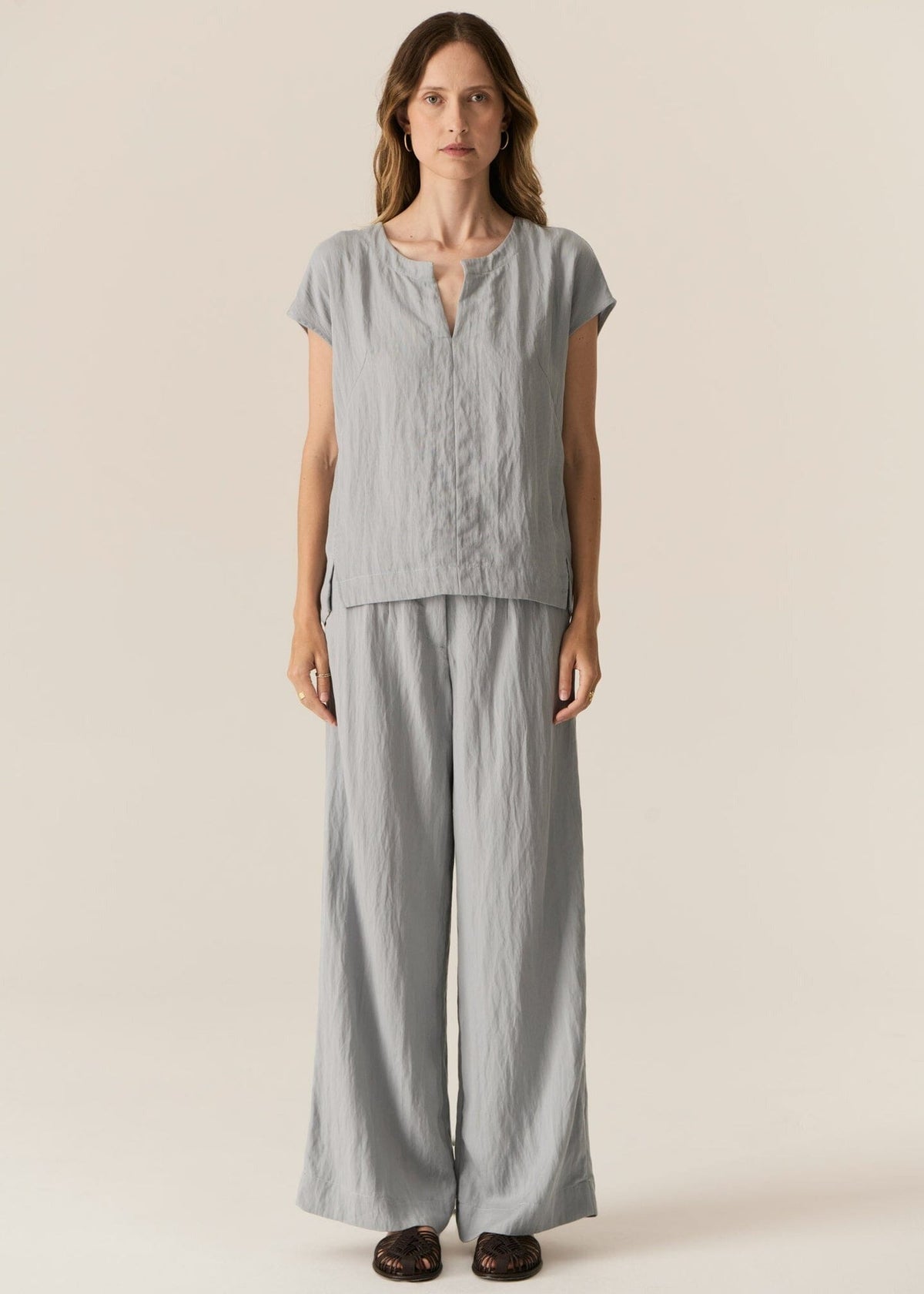 POL Faire Top - Sky Shirts &amp; Blouses - Zabecca Living