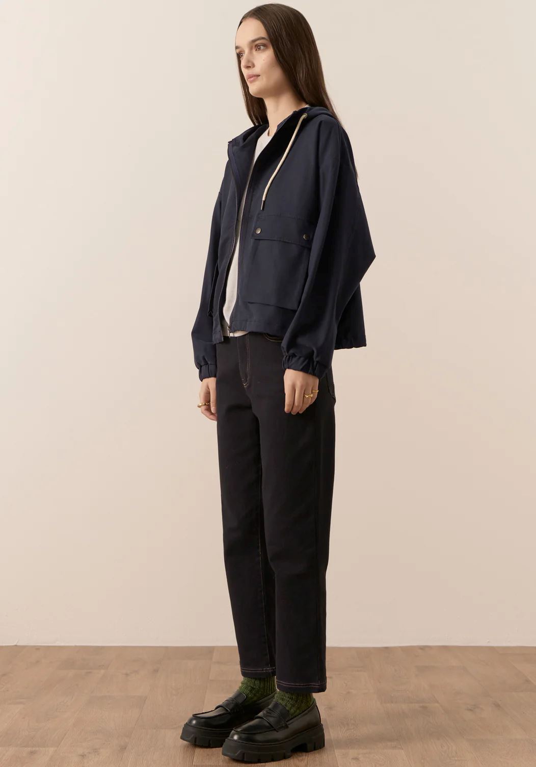 POL Forster Outdoor Jacket - Ink Jacket - Zabecca Living