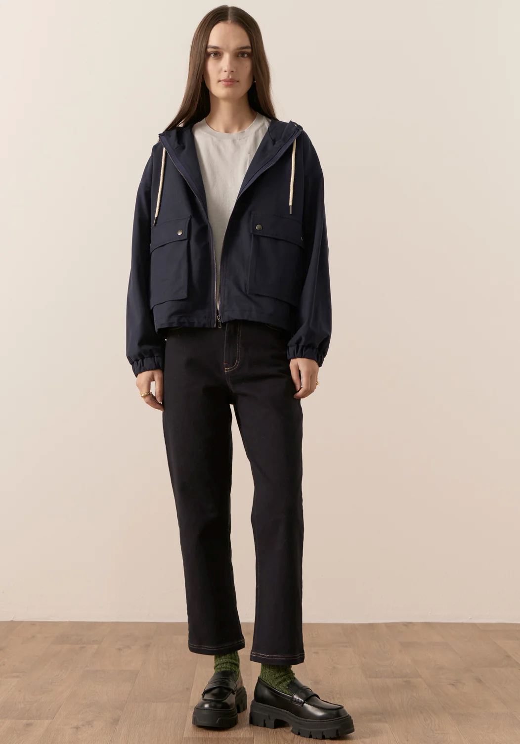 POL Forster Outdoor Jacket - Ink Jacket - Zabecca Living