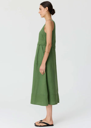 POL Frankie Double Layer Dress - Fern DRESS - Zabecca Living