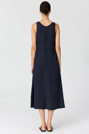 POL Frankie Double Layer Dress - Ink DRESS - Zabecca Living