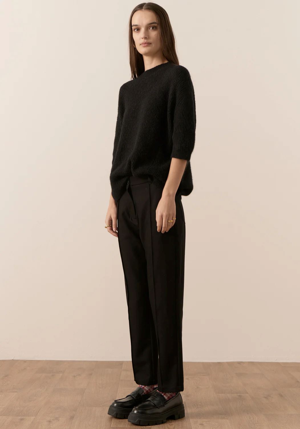 POL Garcia Cigarette Pant - Black PANTS - Zabecca Living