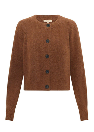 POL Haviland Cardigan - Toffee CARDIGAN - Zabecca Living
