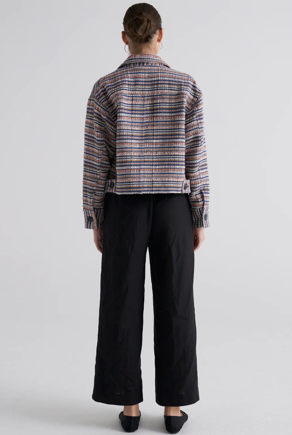 POL Joey Jacket - Joey Tweed Jacket - Zabecca Living