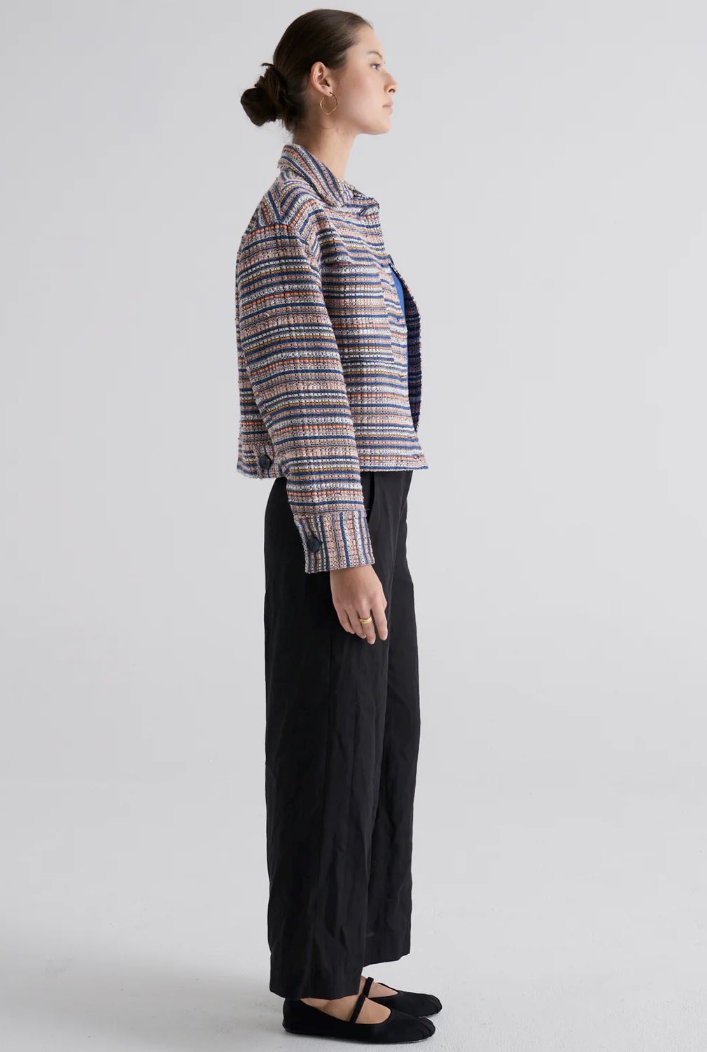 POL Joey Jacket - Joey Tweed Jacket - Zabecca Living