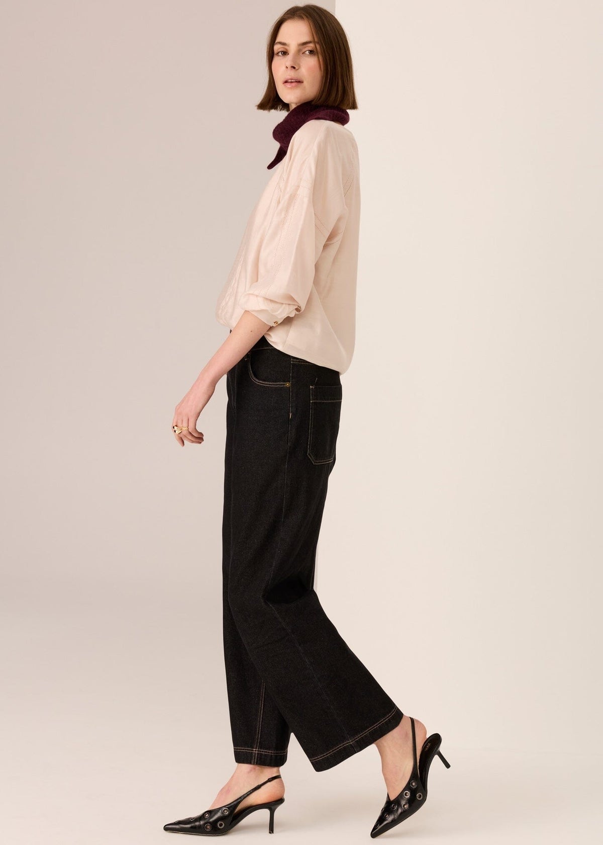 POL Nora Top - Blush Shirts &amp; Blouses - Zabecca Living