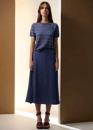 POL Nubo Skirt - Blue SKIRT - Zabecca Living