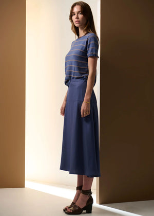 POL Nubo Skirt - Blue SKIRT - Zabecca Living