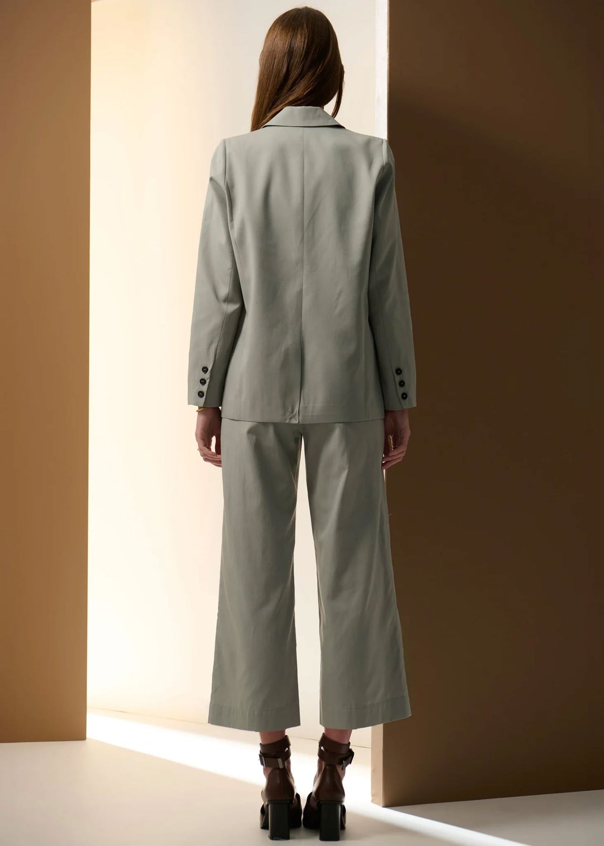 POL Odette Belted Pant - Cypress PANTS - Zabecca Living