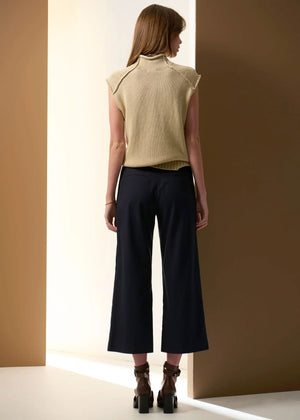 POL Odette Belted Pant - Ink PANTS - Zabecca Living